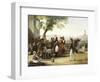 Napoleon after Battle of Wagram-Francesco Hayez-Framed Giclee Print