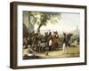 Napoleon after Battle of Wagram-Francesco Hayez-Framed Giclee Print