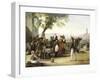 Napoleon after Battle of Wagram-Francesco Hayez-Framed Giclee Print