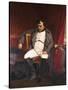 Napoleon after His Abdication-Hippolyte Delaroche-Stretched Canvas