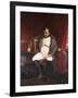 Napoleon after His Abdication-Hippolyte Delaroche-Framed Art Print