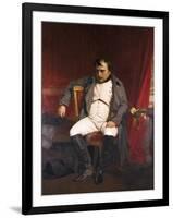 Napoleon after His Abdication-Hippolyte Delaroche-Framed Art Print