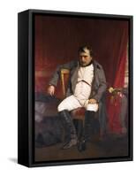 Napoleon after His Abdication-Hippolyte Delaroche-Framed Stretched Canvas