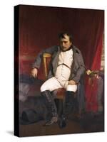 Napoleon after His Abdication-Hippolyte Delaroche-Stretched Canvas