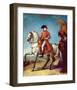 Napoleon after the Battle of Marengo-null-Framed Art Print