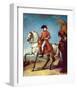 Napoleon after the Battle of Marengo-null-Framed Art Print