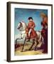 Napoleon after the Battle of Marengo-null-Framed Art Print