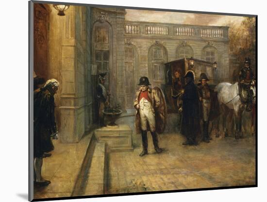 Napoleon After Waterloo-Robert Alexander Hillingford-Mounted Giclee Print