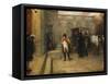 Napoleon After Waterloo-Robert Alexander Hillingford-Framed Stretched Canvas