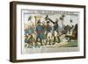 Napoleon and General Kleber on the Expedition to Egypt, 1798-Francois Georgin-Framed Giclee Print