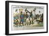 Napoleon and General Kleber on the Expedition to Egypt, 1798-Francois Georgin-Framed Giclee Print