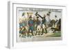 Napoleon and General Kleber on the Expedition to Egypt, 1798-Francois Georgin-Framed Giclee Print