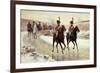 Napoleon and his Escort-Jan Chelminski-Framed Premium Giclee Print