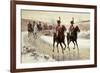 Napoleon and his Escort-Jan Chelminski-Framed Premium Giclee Print