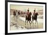 Napoleon and his Escort-Jan Chelminski-Framed Premium Giclee Print