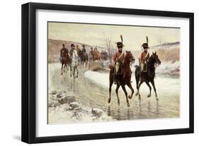 Napoleon and his Escort-Jan Chelminski-Framed Giclee Print