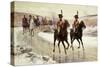 Napoleon and His Escort-Jan Van Chelminski-Stretched Canvas