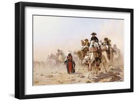 Napoleon and His General Staff-Jean Leon Gerome-Framed Giclee Print