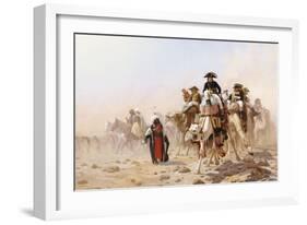 Napoleon and His General Staff-Jean Leon Gerome-Framed Giclee Print