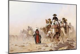 Napoleon and His General Staff-Jean Leon Gerome-Mounted Giclee Print