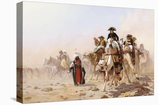 Napoleon and His General Staff-Jean Leon Gerome-Stretched Canvas