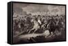 Napoleon and His Generals-Science Source-Framed Stretched Canvas