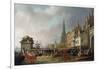 Napoleon and Josephine Enter Antwerp-Mathieu Ignace van Bree-Framed Giclee Print