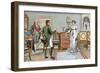 Napoleon and Luise-null-Framed Art Print