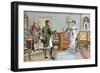 Napoleon and Luise-null-Framed Art Print