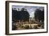 Napoleon and Marie Louise at the Tuileries-Etienne-barthelemy Garnier-Framed Giclee Print