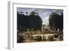 Napoleon and Marie Louise at the Tuileries-Etienne-barthelemy Garnier-Framed Giclee Print