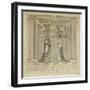 Napoleon and Marie Louise, the Covenant of Marriage-null-Framed Giclee Print