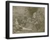 Napoleon and Marshal Lannes at Essling-null-Framed Giclee Print