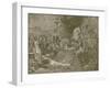 Napoleon and Marshal Lannes at Essling-null-Framed Giclee Print