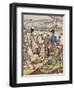 Napoleon and Marshal Ney at the Battle of Jena, October 1806-Jean-Charles Pellerin-Framed Giclee Print