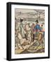 Napoleon and Marshal Ney at the Battle of Jena, October 1806-Jean-Charles Pellerin-Framed Giclee Print