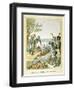 Napoleon and Massena on the Island of Lobau, May 1809-null-Framed Giclee Print