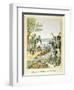 Napoleon and Massena on the Island of Lobau, May 1809-null-Framed Giclee Print