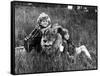 Napoleon and Samantha Avec Johnny Whitaker Et Jodie Foster 1972-null-Framed Stretched Canvas