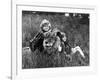 Napoleon and Samantha Avec Johnny Whitaker Et Jodie Foster 1972-null-Framed Photo