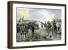 Napoleon and the Old Guard Before the Battle of Waterloo, c.1815-null-Framed Giclee Print