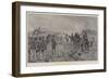 Napoleon and the Old Guard-Ernest Crofts-Framed Giclee Print