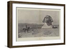 Napoleon and the Sphinx-Jean Leon Gerome-Framed Giclee Print