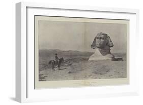 Napoleon and the Sphinx-Jean Leon Gerome-Framed Giclee Print