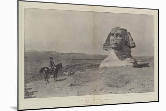 Napoleon and the Sphinx-Jean Leon Gerome-Mounted Giclee Print