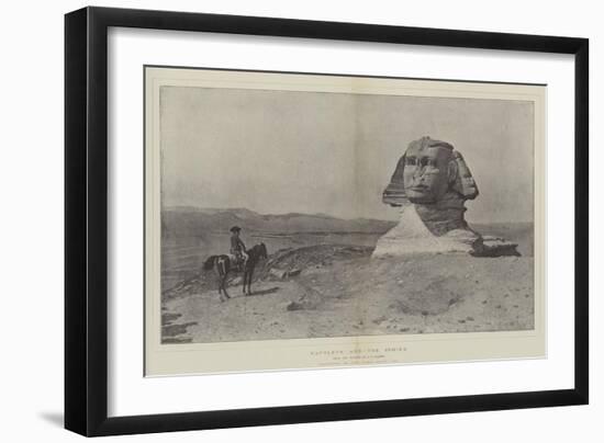 Napoleon and the Sphinx-Jean Leon Gerome-Framed Premium Giclee Print
