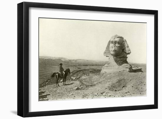 Napoleon and the Sphinx-Jean Leon Gerome-Framed Giclee Print