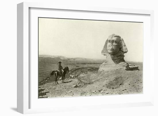 Napoleon and the Sphinx-Jean Leon Gerome-Framed Giclee Print