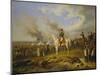 Napoleon Approaching Regensburg, 1840-Albrecht Adam-Mounted Giclee Print