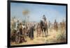 Napoleon Arriving at an Egyptian Oasis-Robert Alexander Hillingford-Framed Giclee Print